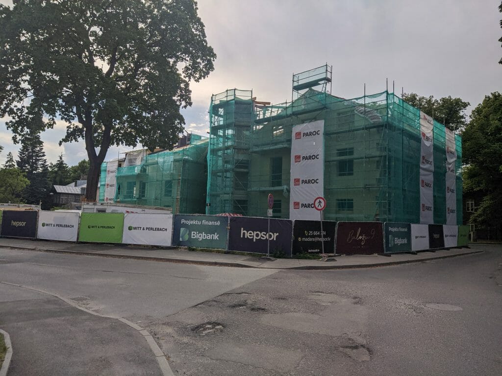 Baložu 9 (Baložu iela 9) - Multi apartment - construction photos