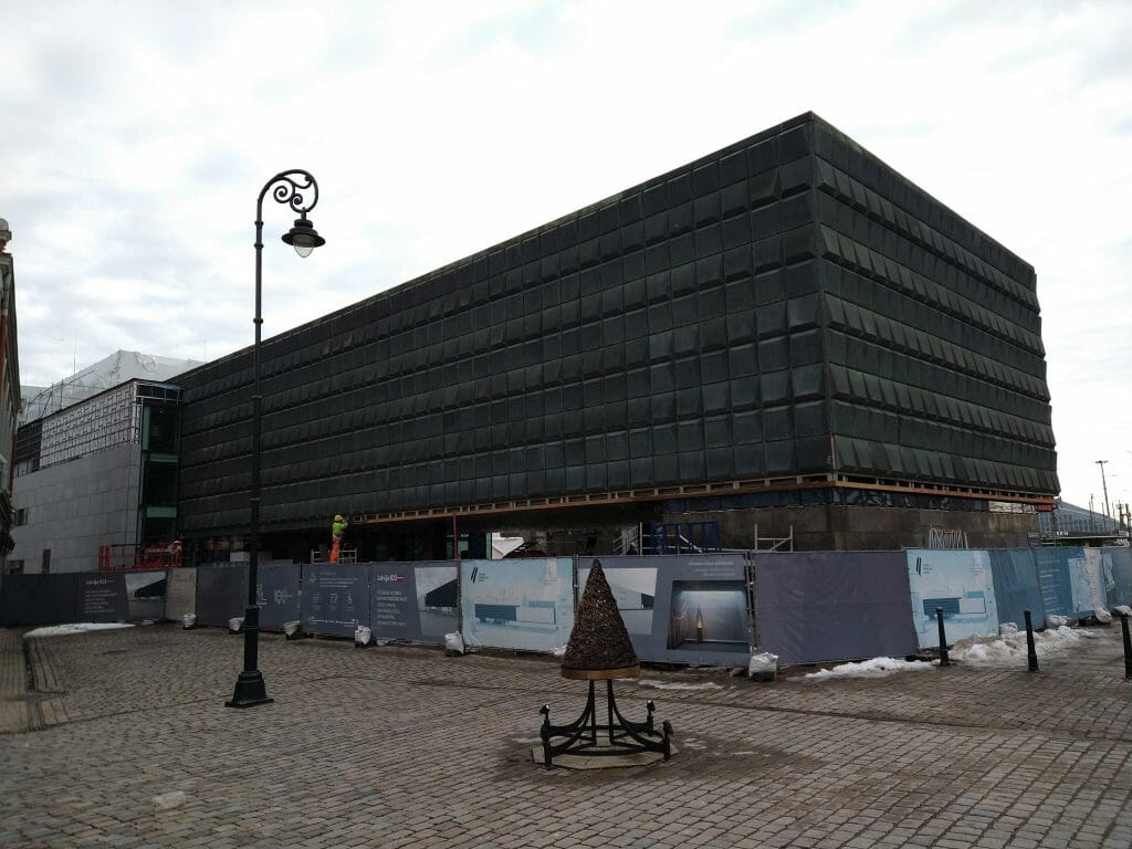 Nākotnes nams (Latviešu Strēlnieku laukums 1) - Museum - construction photos