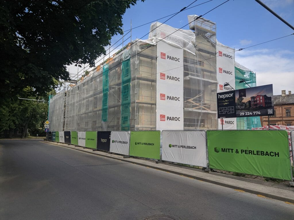 Baložu 9 (Baložu iela 9) - Multi apartment - construction photos