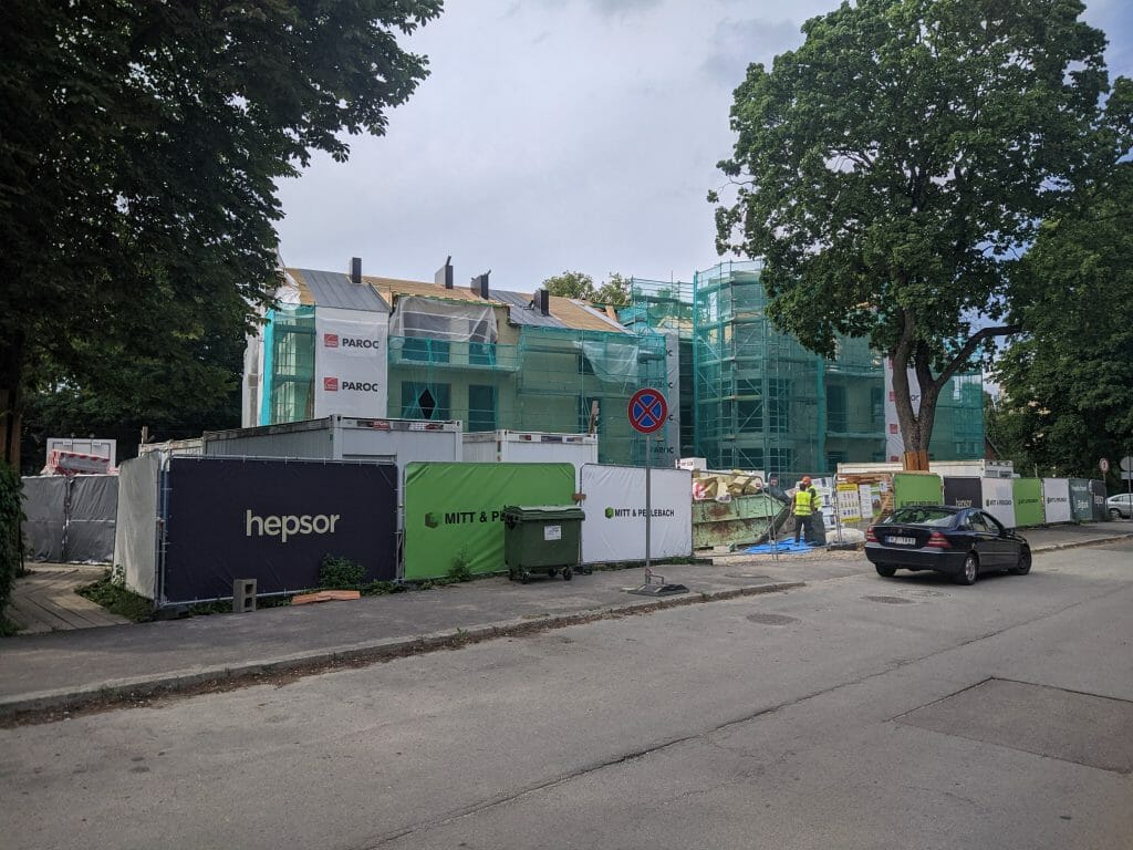 Baložu 9 (Baložu iela 9) - Multi apartment - construction photos