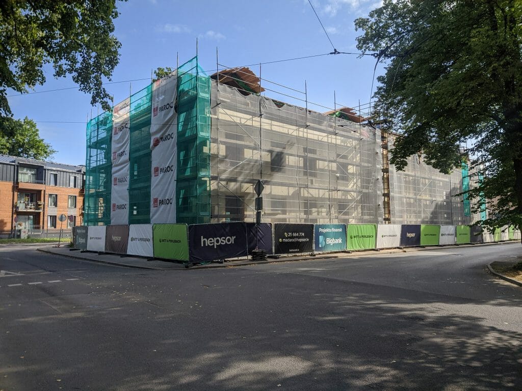 Baložu 9 (Baložu iela 9) - Multi apartment - construction photos