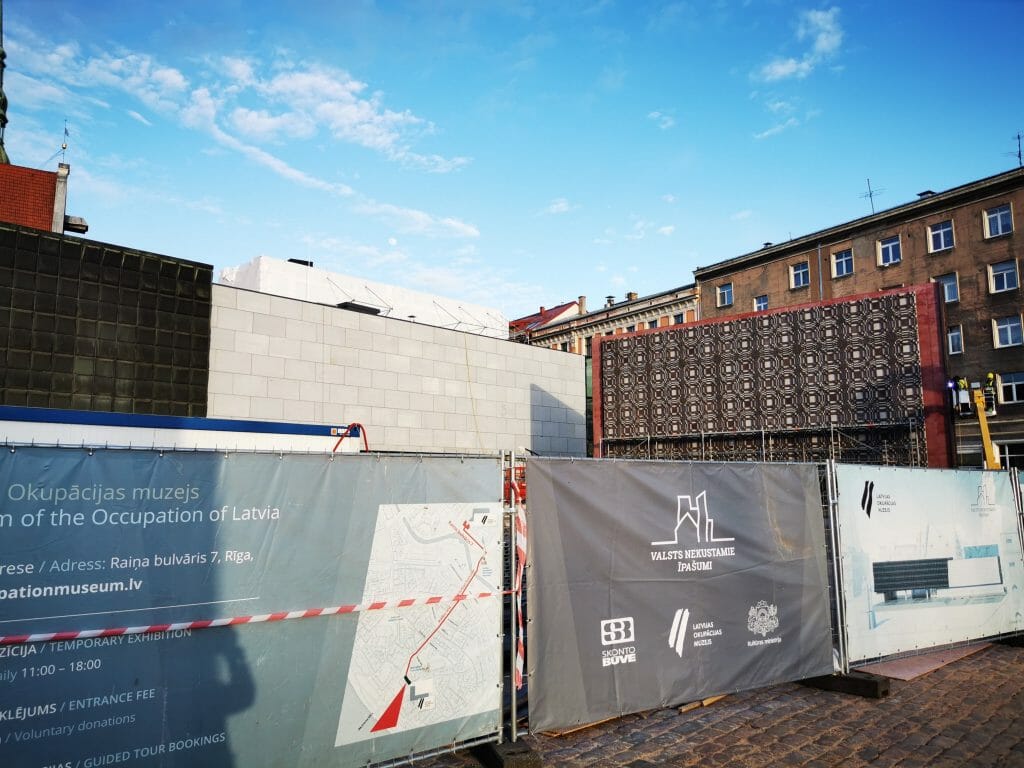 Nākotnes nams (Latviešu Strēlnieku laukums 1) - Museum - construction photos