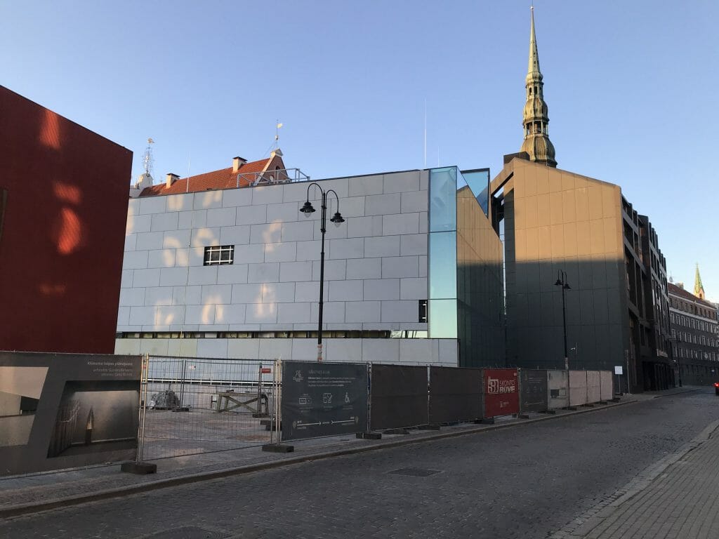 Nākotnes nams (Latviešu Strēlnieku laukums 1) - Museum - construction photos