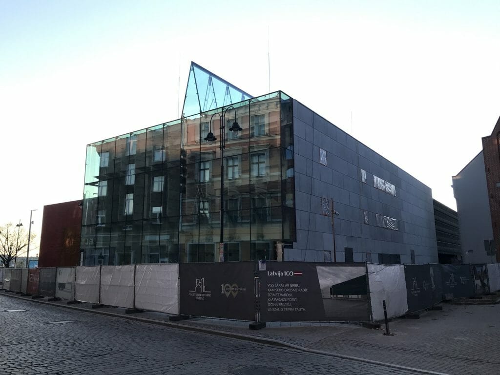 Nākotnes nams (Latviešu Strēlnieku laukums 1) - Museum - construction photos