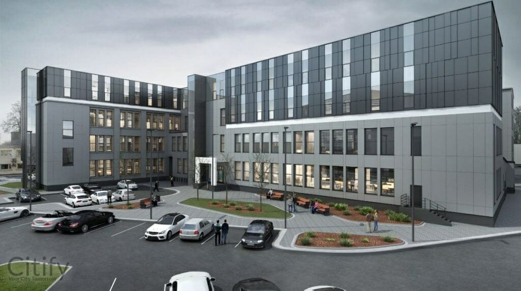 Dēļu iela 4 (Dēļu iela 4) - Office center - visualization