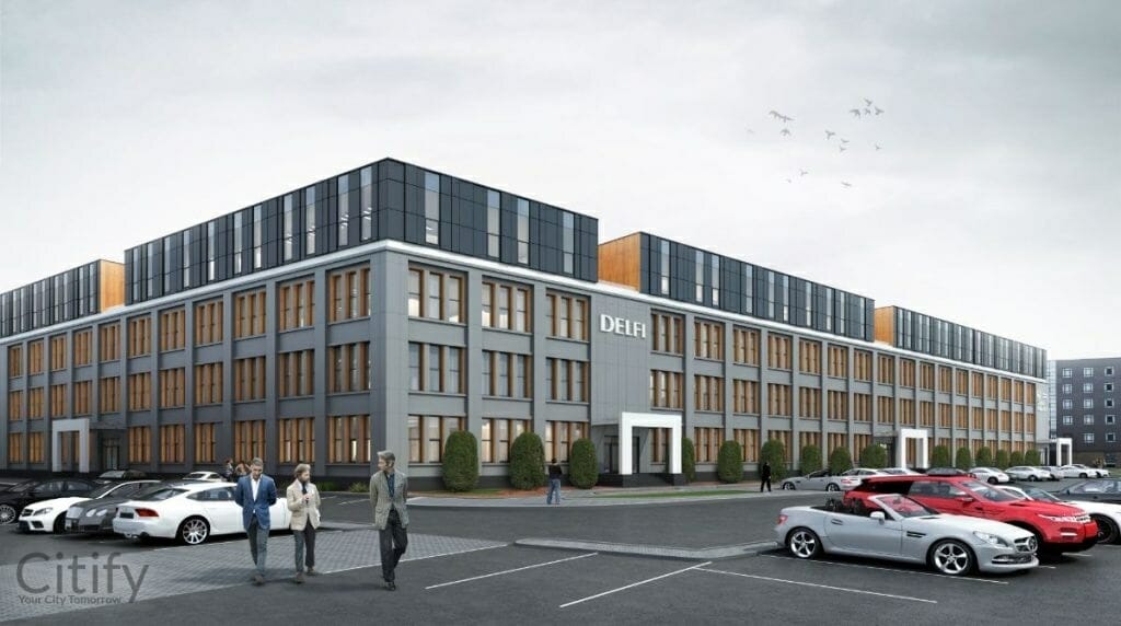 Dēļu iela 4 (Dēļu iela 4) - Office center - visualization