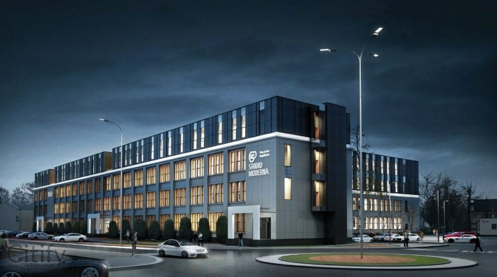 Dēļu iela 4 (Dēļu iela 4) - Office center - visualization