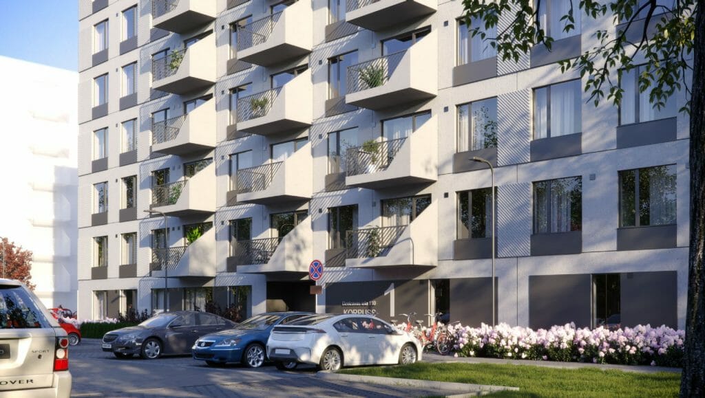 Silvas nami (Dzelzavas iela 110) - Multi apartment - visualization