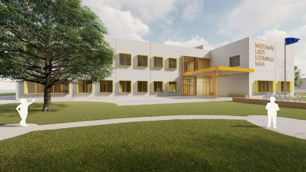 Mustamäe Laste Loomingu Maja (E. Vilde tee 54) - Pamata vai vidējā izglītība - vizualizācija