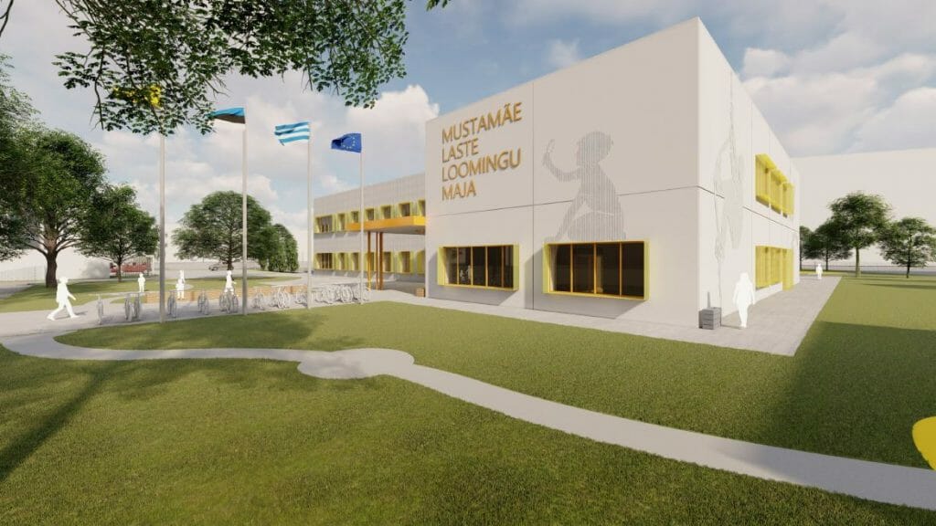 Mustamäe Laste Loomingu Maja (E. Vilde tee 54) - Pamata vai vidējā izglītība - vizualizācija