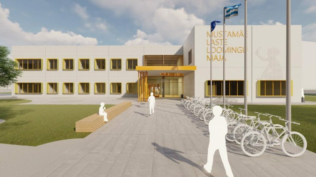 Mustamäe Laste Loomingu Maja (E. Vilde tee 54) - Pamata vai vidējā izglītība - vizualizācija