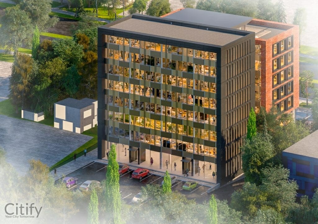 Ehitajate tee 104 (Ehitajate tee 104) - Food services, Office center - visualization