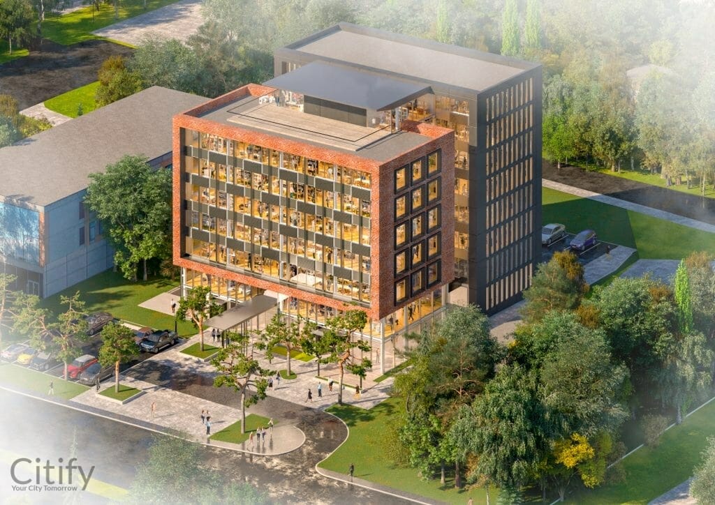 Ehitajate tee 104 (Ehitajate tee 104) - Food services, Office center - visualization