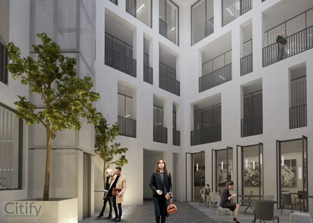 Elizabetes iela 87, Marijas iela 11 (Elizabetes iela 87, Marijas iela 11) - Office center - visualization