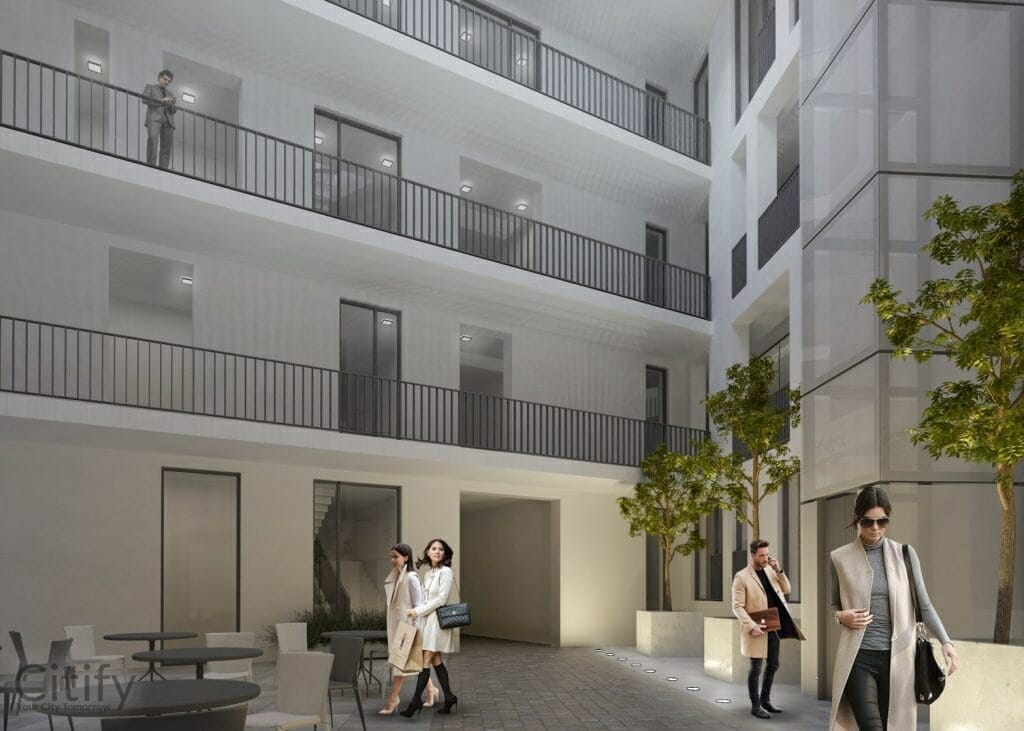 Elizabetes iela 87, Marijas iela 11 (Elizabetes iela 87, Marijas iela 11) - Office center - visualization