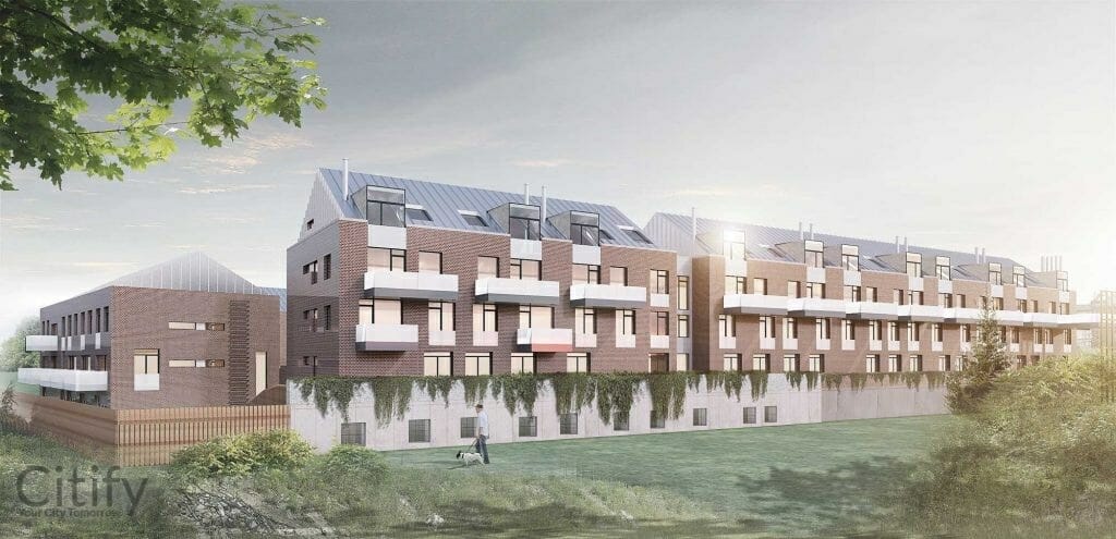 Parkview Apartments (Friča Brīvzemnieka iela 26) - Multi apartment - visualization