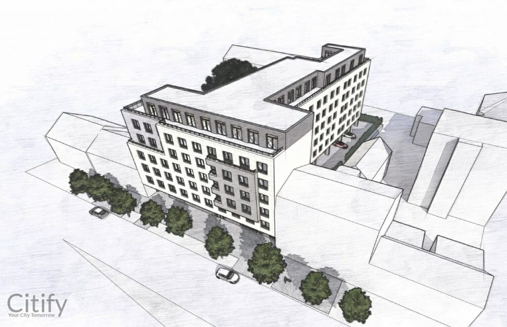 Ģertrūdes iela 129 (Ģertrūdes iela 129) - Multi apartment - visualization