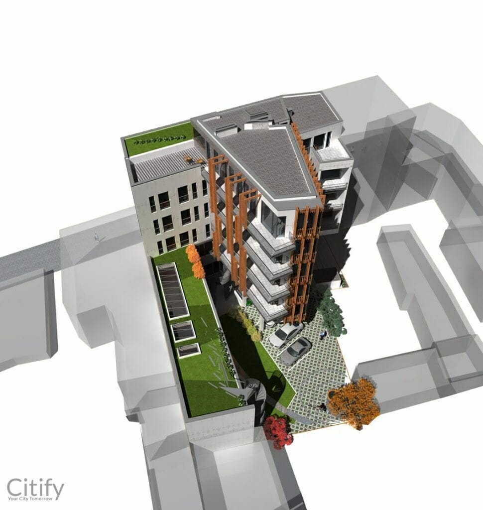 Ģertrūdes iela 85 (Ģertrūdes iela 85) - Multi apartment - visualization