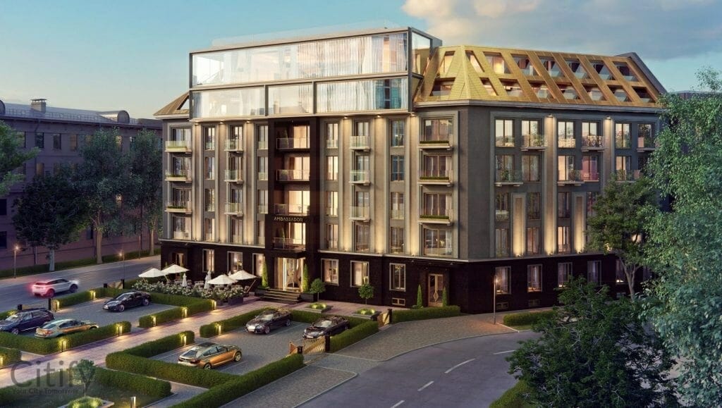 Ambassador (Gonsiori 9) - Co-living, Multi apartment - visualization