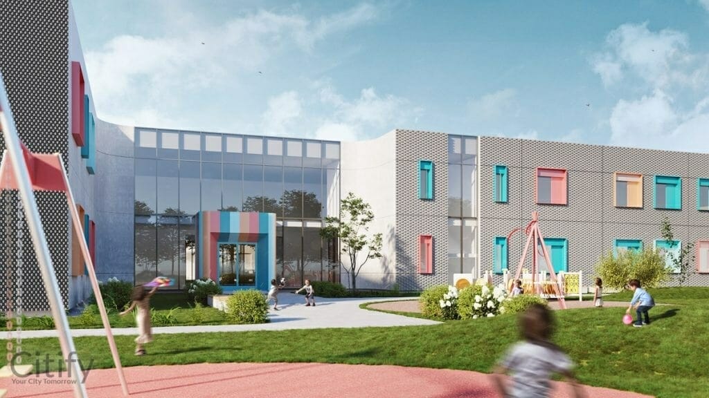 Rīgas Skanstes pirmsskolas ēku komplekss (Grostonas iela 6) - Primary and secondary education - visualization