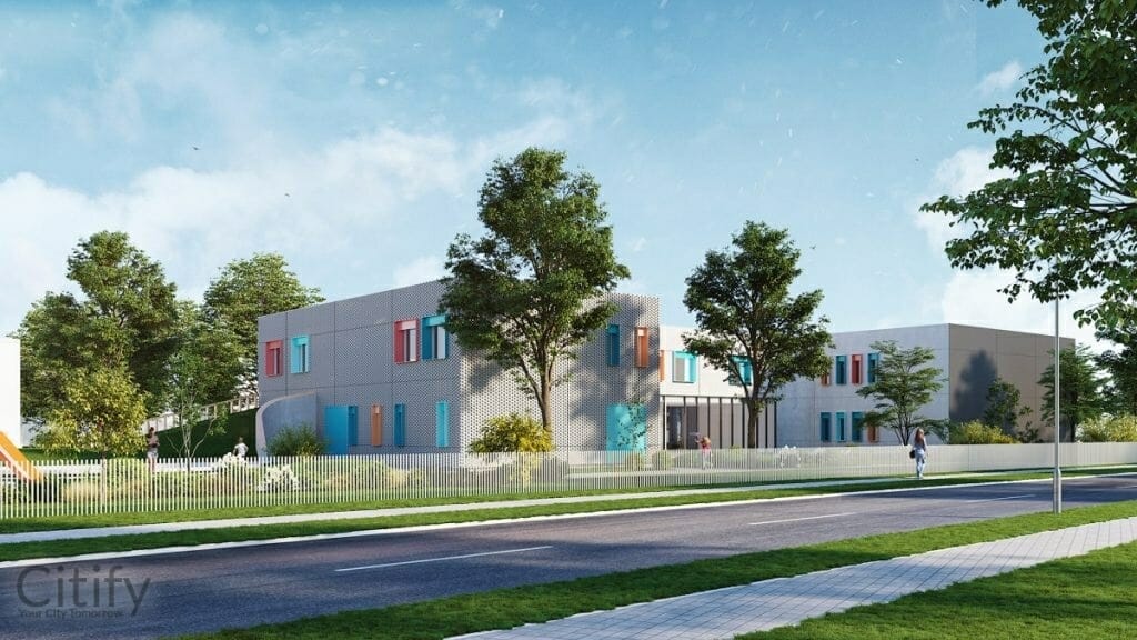 Rīgas Skanstes pirmsskolas ēku komplekss (Grostonas iela 6) - Primary and secondary education - visualization