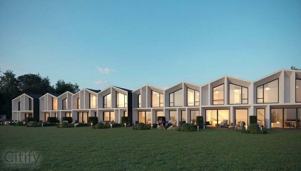 DelMar Residence ridaelamu (Hansu 3) - Row housing - visualization