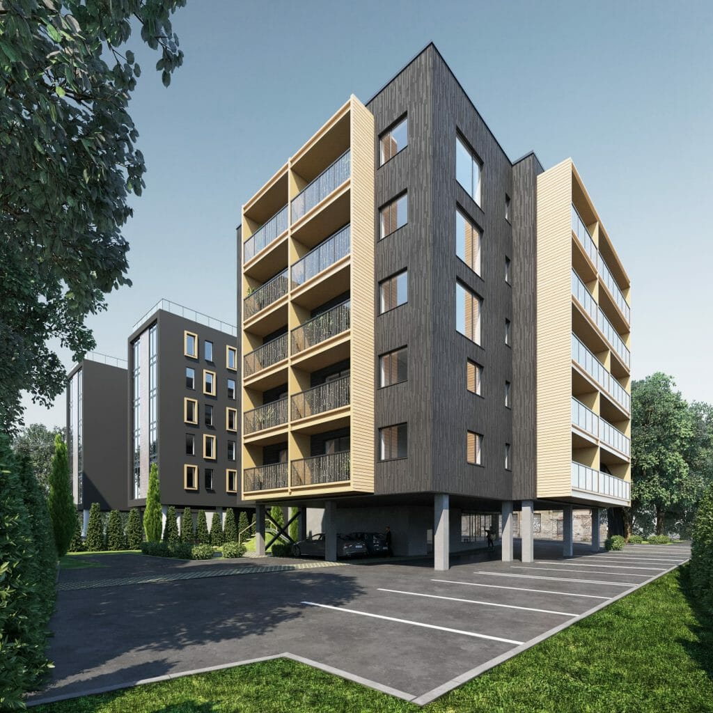 Juhkentali 13 (Juhkentali 13  	 ) - Multi apartment, Other commercial - visualization