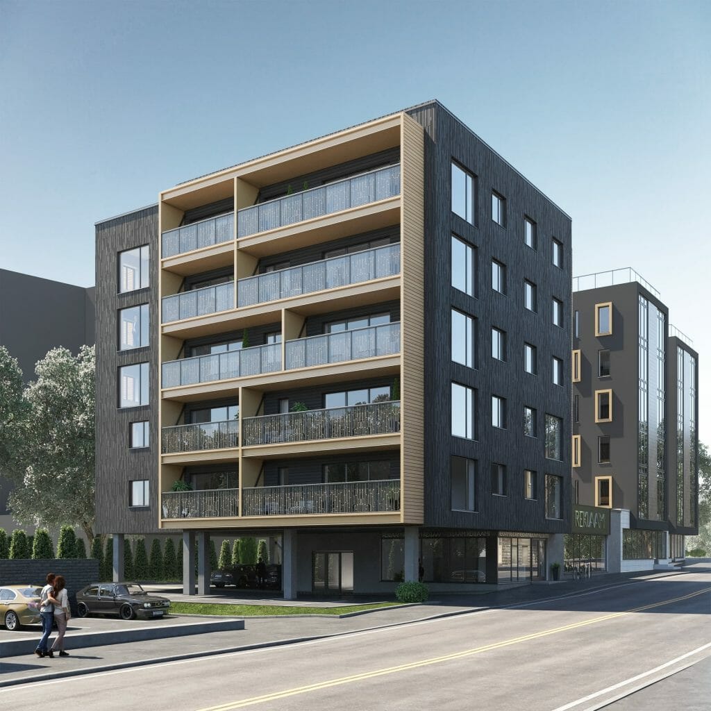 Juhkentali 13 (Juhkentali 13  	 ) - Multi apartment, Other commercial - visualization