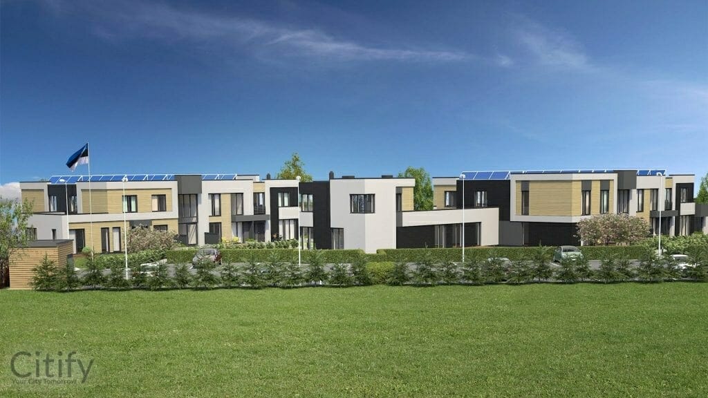 Jõeküla Kakumäel (Jõeküla tee 18/1, 18/2, 18/3, 18/4) - Multi apartment - visualization