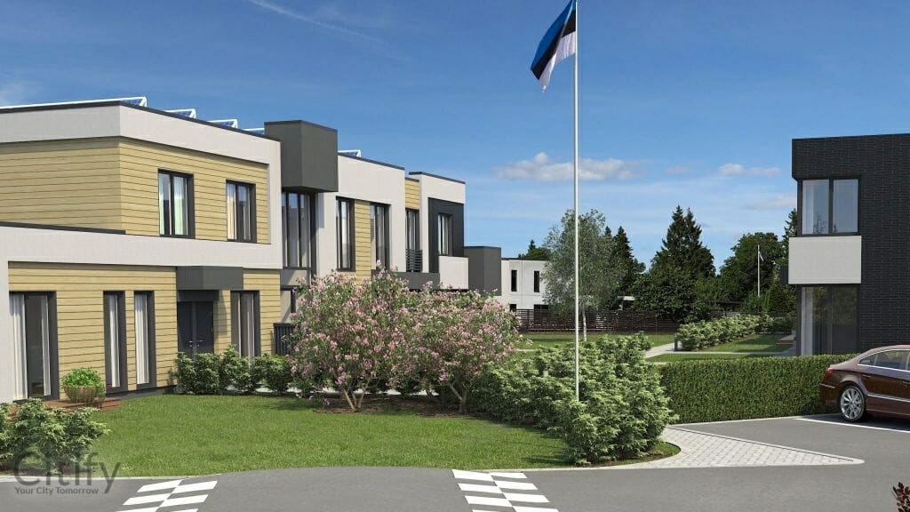 Jõeküla Kakumäel (Jõeküla tee 18/1, 18/2, 18/3, 18/4) - Multi apartment - visualization