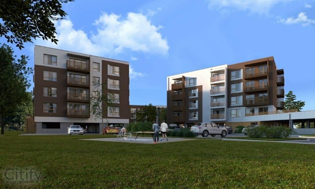 Hõbemetsa (Kadaka tee 191c, 191d) (Kadaka tee 191c ,191d) - Multi apartment - visualization