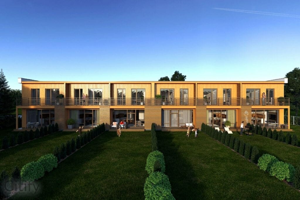 Marja Kodu (Keemia tn 37) - Row housing - visualization