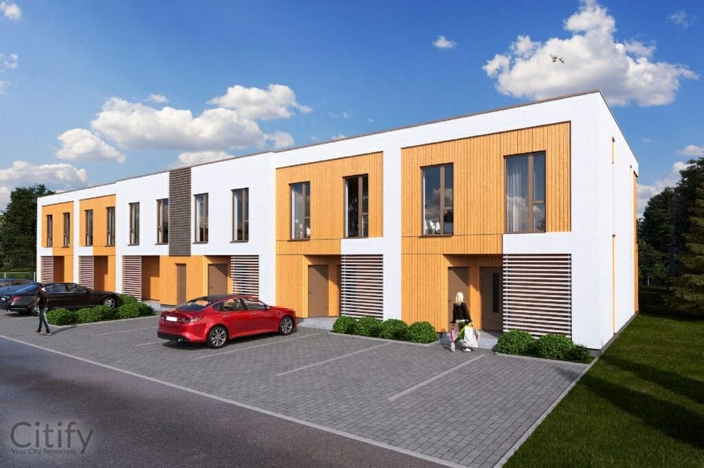 Marja Kodu (Keemia tn 37) - Row housing - visualization