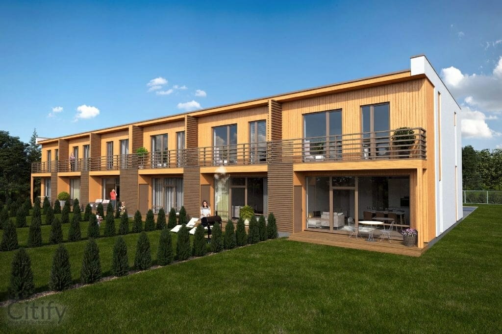 Marja Kodu (Keemia tn 37) - Row housing - visualization