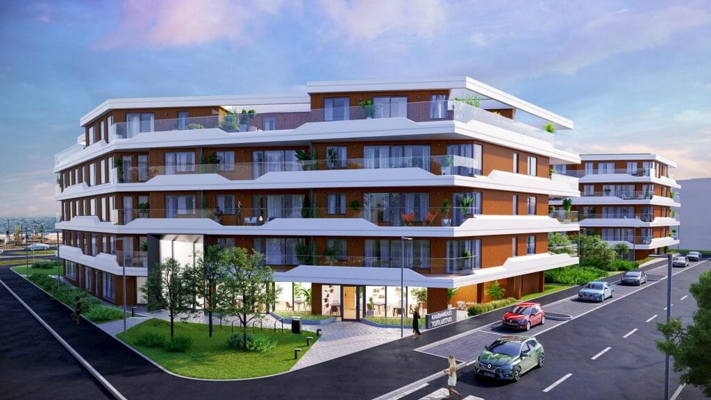 Kiikri 6 (Kiikri 6/1, 6/2) - Multi apartment - visualization