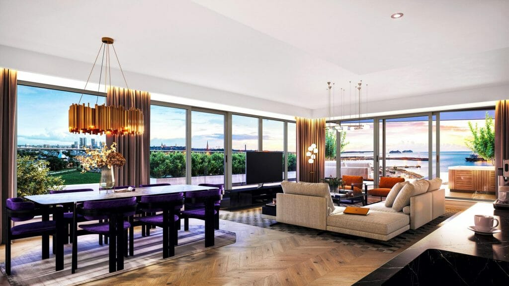 Kiikri 6 (Kiikri 6/1, 6/2) - Multi apartment - visualization