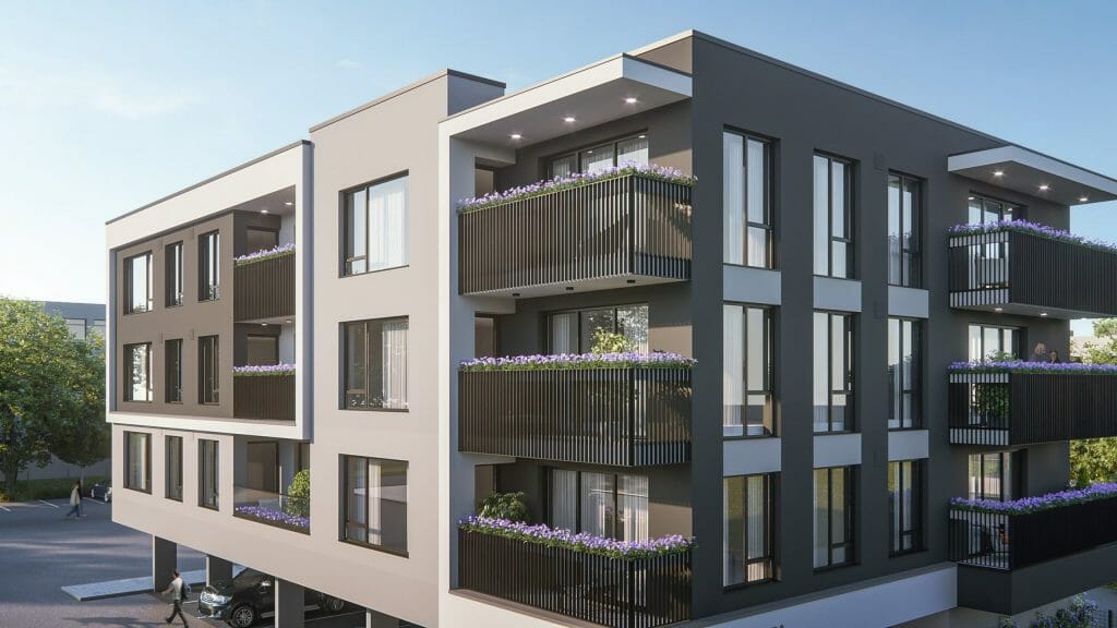 Sinilillekodu Sikupillis (Kivimurru 7a) - Multi apartment - visualization