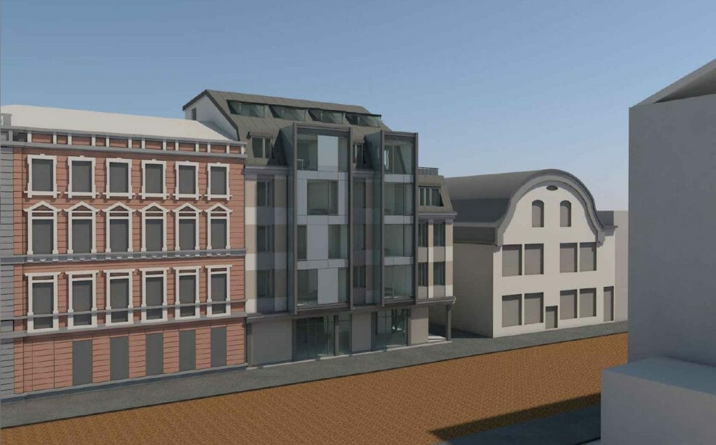 Krišjāņa Barona iela 57 (Krišjāņa Barona iela 57) - Multi apartment - visualization