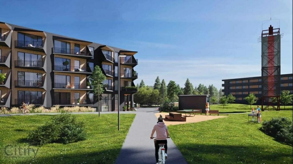 Uus-Meremaa (Lahepea 11, 13, 15) (Lahepea 11, 13, 15) - Daudzdzīvokļu nams - vizualizācija