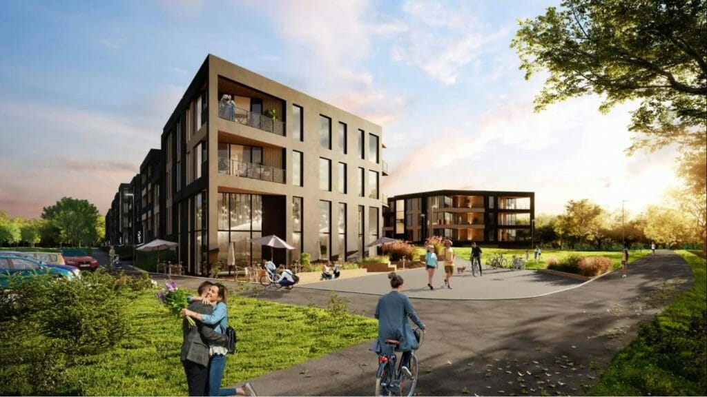 Uus-Meremaa (Lahepea 11, 13, 15) (Lahepea 11, 13, 15) - Daudzdzīvokļu nams - vizualizācija