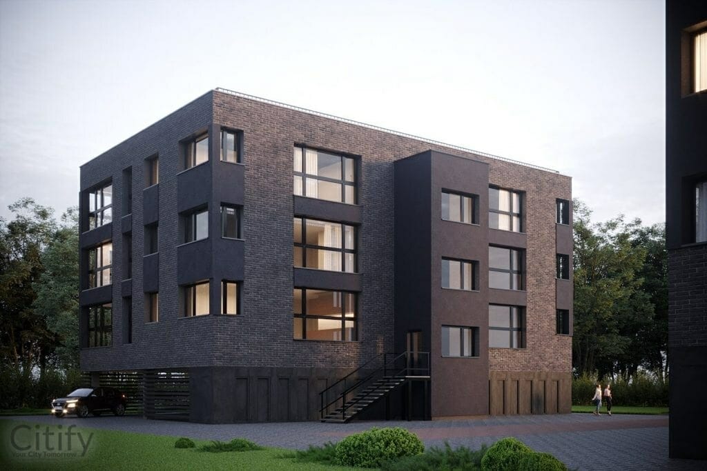 Lampėdžių vilos (Rimties skg. 5, 5A) - Multi apartment - visualization