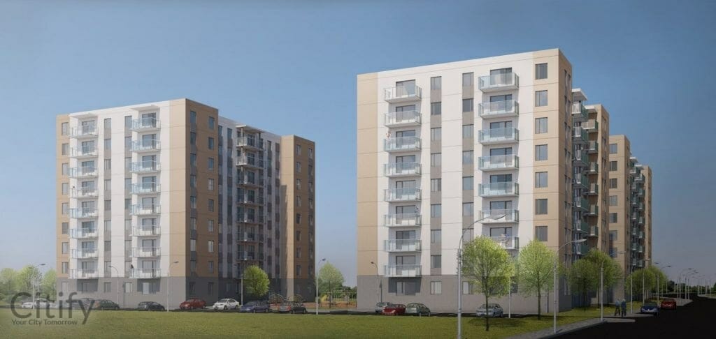 KBO Lapeņu iela (Lapeņu iela b/n) - Multi apartment - visualization