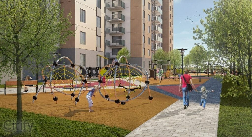 KBO Lapeņu iela (Lapeņu iela b/n) - Multi apartment - visualization