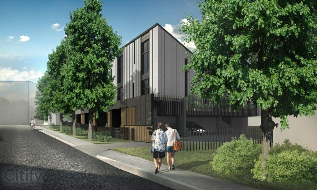 Lūšių 19 (Lūšių g. 19) - Row housing - visualization