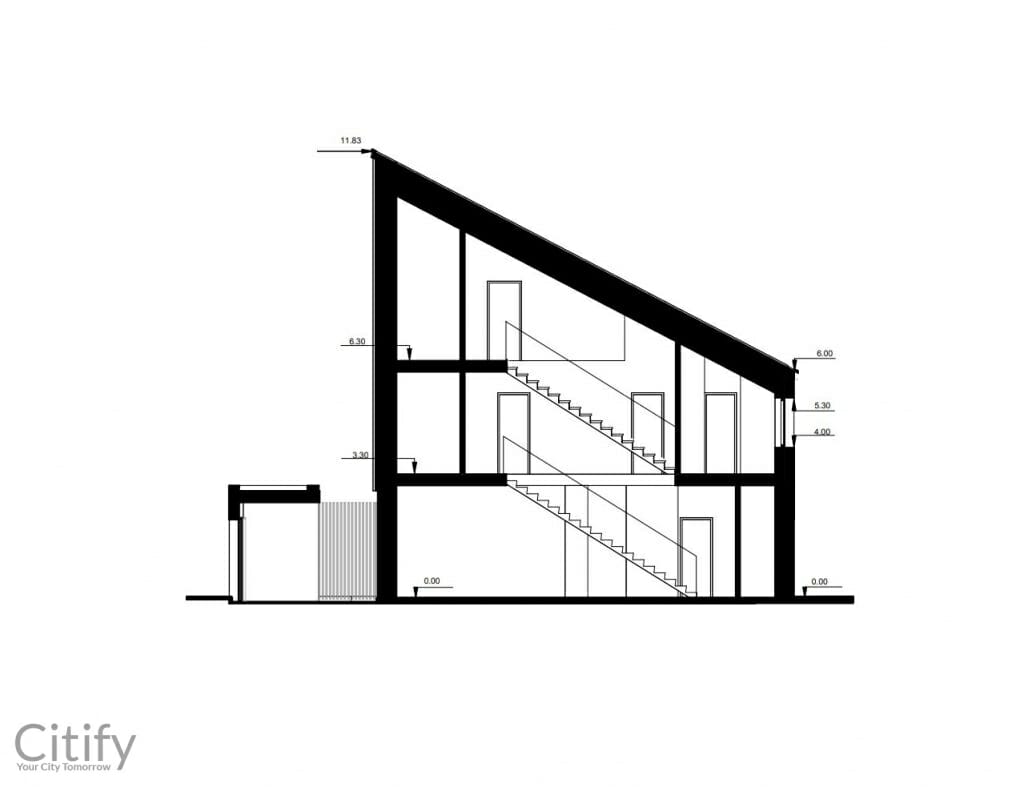 Lūšių 19 (Lūšių g. 19) - Row housing - visualization
