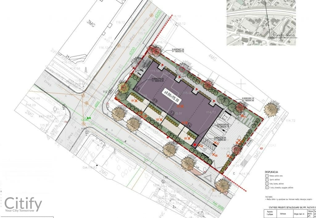Lūšių 19 (Lūšių g. 19) - Row housing - visualization