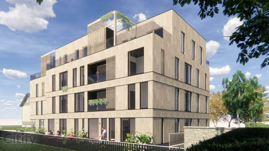 Magasini Residents (Magasini 3c) - Daudzdzīvokļu nams - vizualizācija