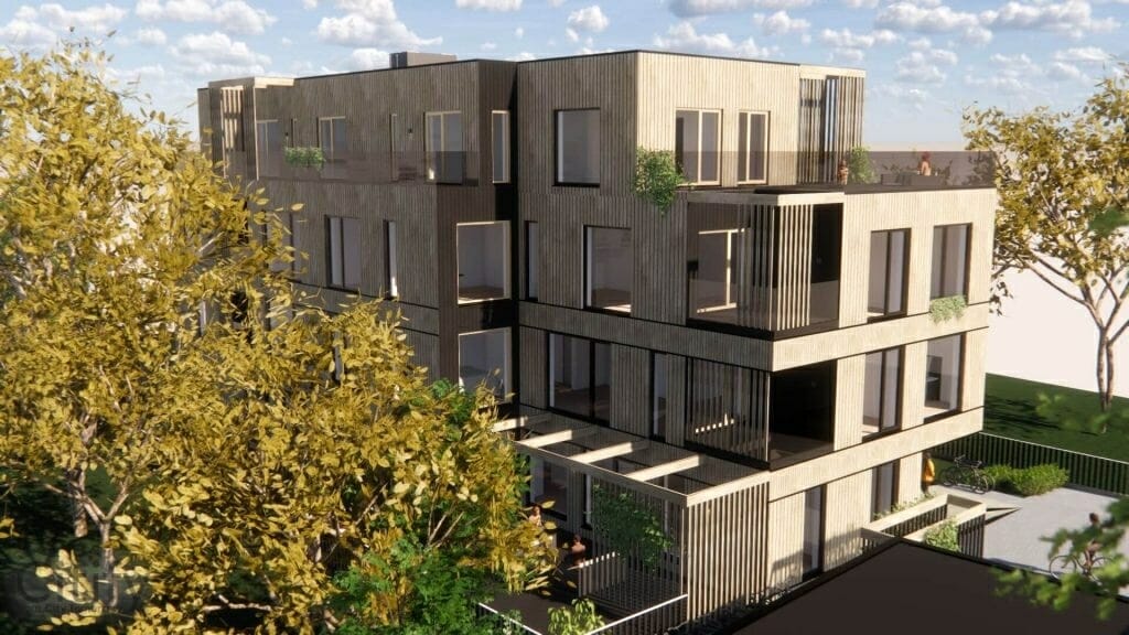 Magasini Residents (Magasini 3c) - Daudzdzīvokļu nams - vizualizācija