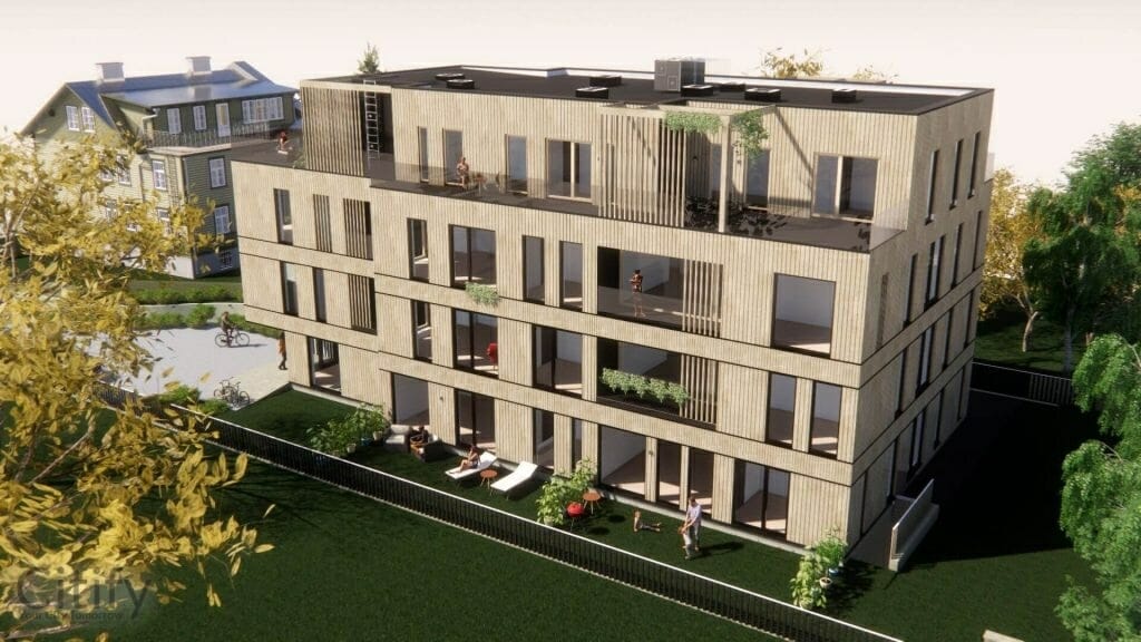 Magasini Residents (Magasini 3c) - Daudzdzīvokļu nams - vizualizācija