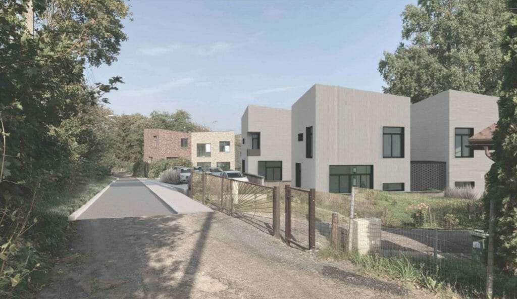 Markučių g. 40 (Markučių g. 40) - Row housing - visualization